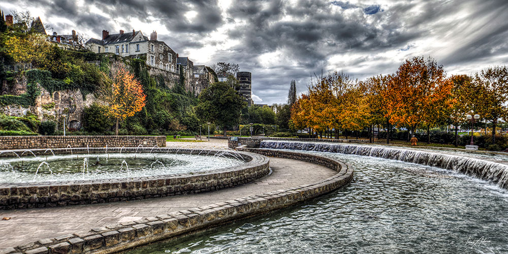 Fontaine Quai Ligny à Angers