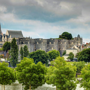 Château d'Angers quais de Maine