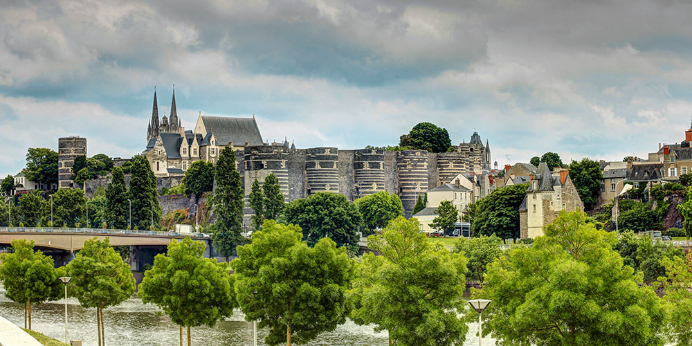 Château d'Angers quais de Maine